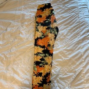 Floral leggings
